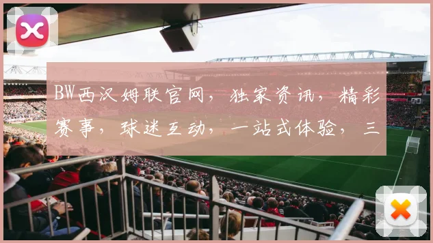 BW西汉姆联官网，独家资讯，精彩赛事，球迷互动，一站式体验，三重惊喜，不容错过